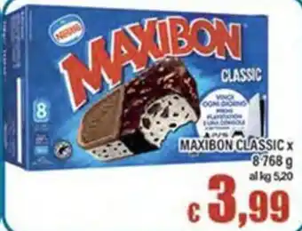 Top Supermercati Maxibon classic offerta