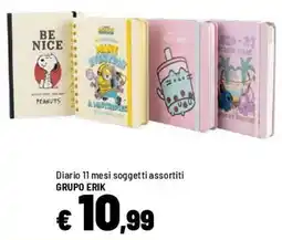 Iper La Grande Diario 11 mesi soggetti assortiti GRUPPO ERIK offerta