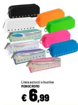 Iper La Grande Linea astucci e bustine MONOCROMO offerta