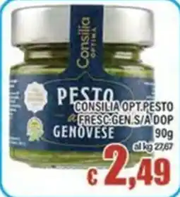 Top Supermercati Consilia OPTIMA PESTO GENOVESE offerta