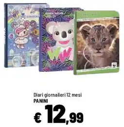 Iper La Grande Diari giornalieri 12 mesi PANINI offerta
