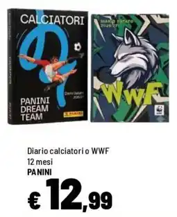 Iper La Grande Diario calciatori o WWF PANINI offerta