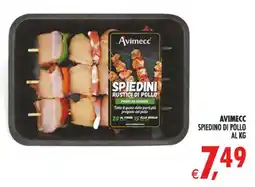 Deco Iperstore Avimecc Spiedini di pollo offerta