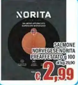 Top Supermercati Salmone Norvegese Norita offerta
