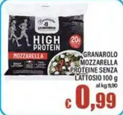 Top Supermercati Granarolo Mozzarella Proteine Senza Lattosio offerta