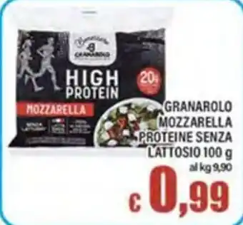 Top Supermercati Granarolo Mozzarella Proteine Senza Lattosio offerta