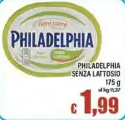 Top Supermercati PHILADELPHIA SENZA LATTOSIO offerta