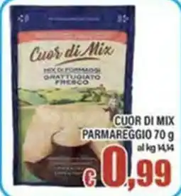 Top Supermercati Cuor di Mix Parmareggio offerta