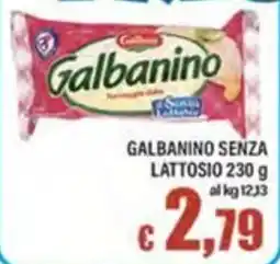 Top Supermercati Galbanino senza lattosio offerta