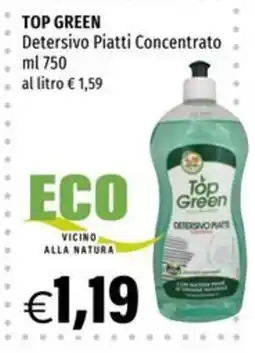 Hurrà Top Green Detersivo Piatti Concentrato offerta