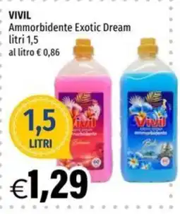 Hurrà VIVIL Ammorbidente Exotic Dream offerta