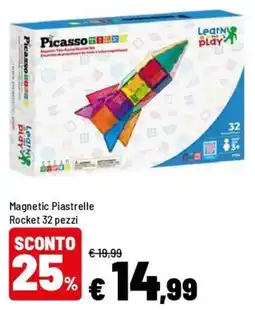 Iper La Grande Picasso Magnetic Piastrelle Rocket offerta