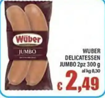 Top Supermercati Wüber JUMBO offerta
