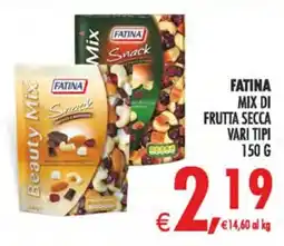 Deco Iperstore FATINA Mix di frutta secca vari tipi offerta