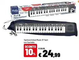 Iper La Grande Tastiera School Music 37 Tasti con Custodia offerta