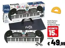 Iper La Grande Sasha Tastiera School Music offerta