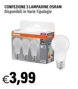 Hurrà Lampadine Osram offerta