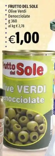 Hurrà Frutto del Sole Olive Verdi Denocciolate offerta