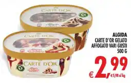 Deco Iperstore Algida Carte D'Or Gelato Affogato Vari Gusti offerta