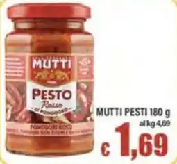 Top Supermercati MUTTI PESTO Rosso offerta