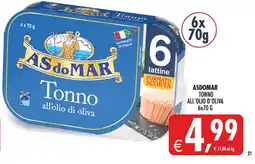 Deco Iperstore ASDOMAR Tonno all'olio di oliva offerta