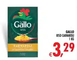 Deco Iperstore Gallo Riso Carnaroli offerta