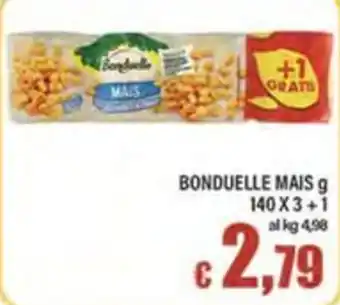Top Supermercati Bonduelle Mais offerta