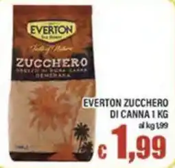 Top Supermercati Everton Zucchero di canna offerta