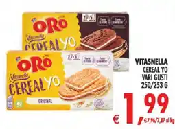 Deco Iperstore VITASNELLA CEREAL YO offerta