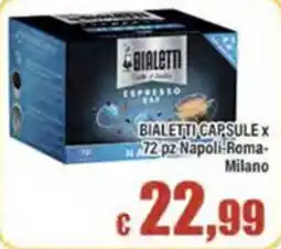 Top Supermercati Bialetti Capsule offerta