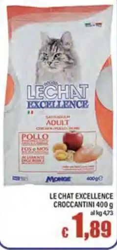 Top Supermercati LE CHAT EXCELLENCE CROCCANTINI offerta
