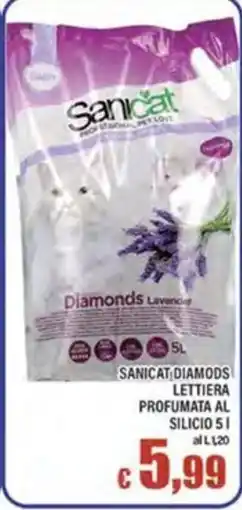 Top Supermercati Sanicat Diamonds Lavender offerta