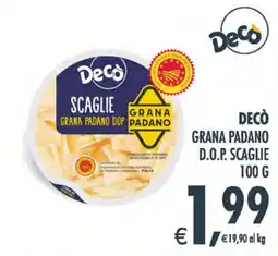 Deco Iperstore Decò Scaglie Grana Padano DOP offerta