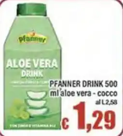 Top Supermercati PFANNER DRINK offerta
