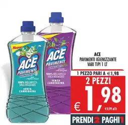Deco Iperstore ACE PAVIMENTI IGIENIZZANTE offerta