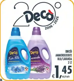 Deco Iperstore Decò Ammorbidente Blu/Lavanda offerta