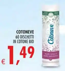 Deco Iperstore Cotoneve 60 Dischetti in cotone Bio offerta
