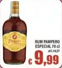 Top Supermercati Rum Pampero Especial offerta