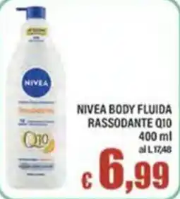 Top Supermercati Nivea body fluida rassodante Q10 offerta