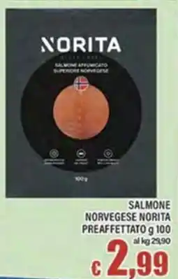 Top Supermercati Salmone Norvegese Norita offerta