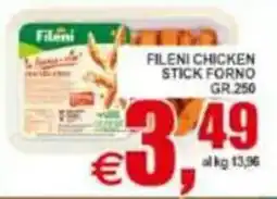 Pewex Fileini Chicken Stick Forno offerta