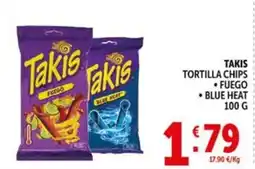 Deco Market Takis TORTILLA CHIPS offerta