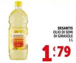 Deco Market DESANTIS OLIO DI SEMI DI GIRASOLE offerta