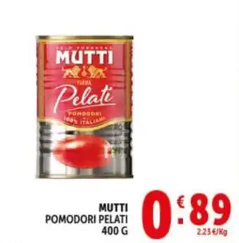 Deco Market MUTTI POMODORI PELATI offerta