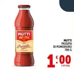 Deco Market MUTTI Passata di Pomodoro offerta