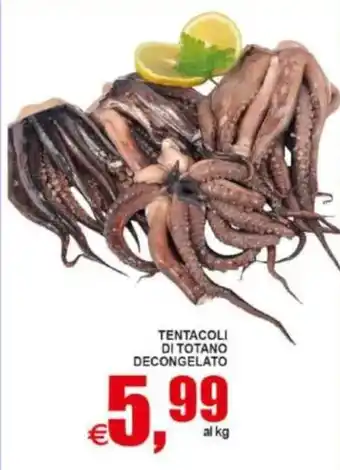Pewex TENTACOLI DI TOTANO DECONGELATO offerta