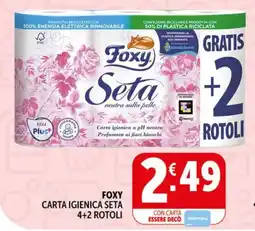 Deco Market FOXY CARTA IGIENICA SETA offerta