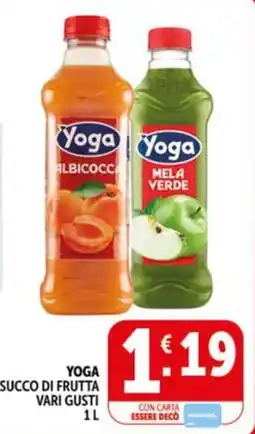 Deco Market YOGA SUCCO DI FRUTTA offerta