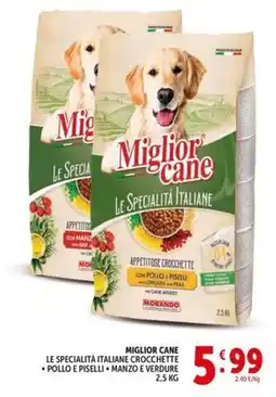 Deco Market Miglior cane Le Specialità Italiane Crocchette offerta