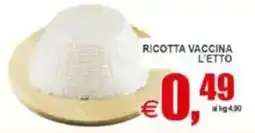Pewex Ricotta vaccina L'Etto offerta